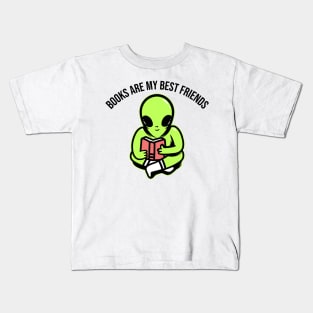 Books Are My Best Friends Kids T-Shirt